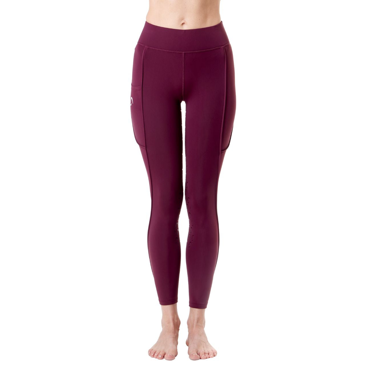 MASCHERONI SELLERIA Leggings Donna Full Grip Mascheroni Bordeaux 30MA-LEGGINGS BORDEAUX 