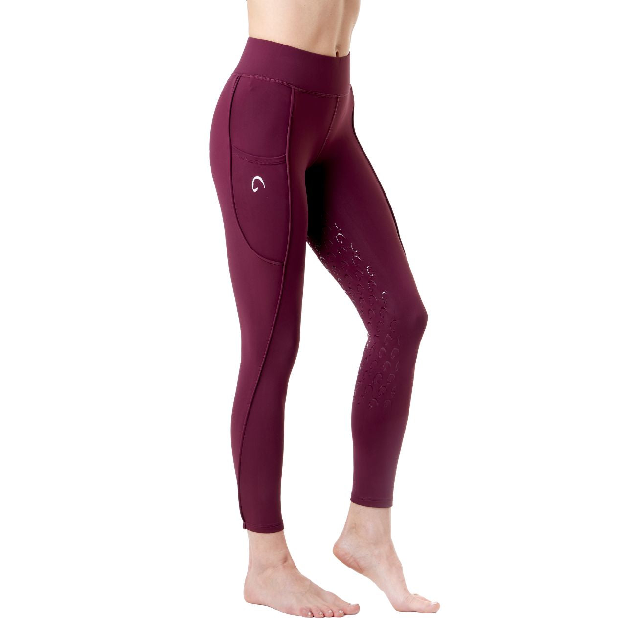 MASCHERONI SELLERIA Leggings Donna Full Grip Mascheroni Bordeaux 30MA-LEGGINGS BORDEAUX 