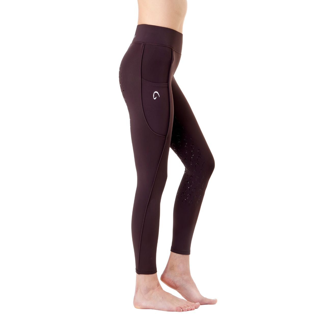 MASCHERONI SELLERIA Leggings Donna Full Grip Mascheroni Marrone 30MA-LEGGINGS BROWN 