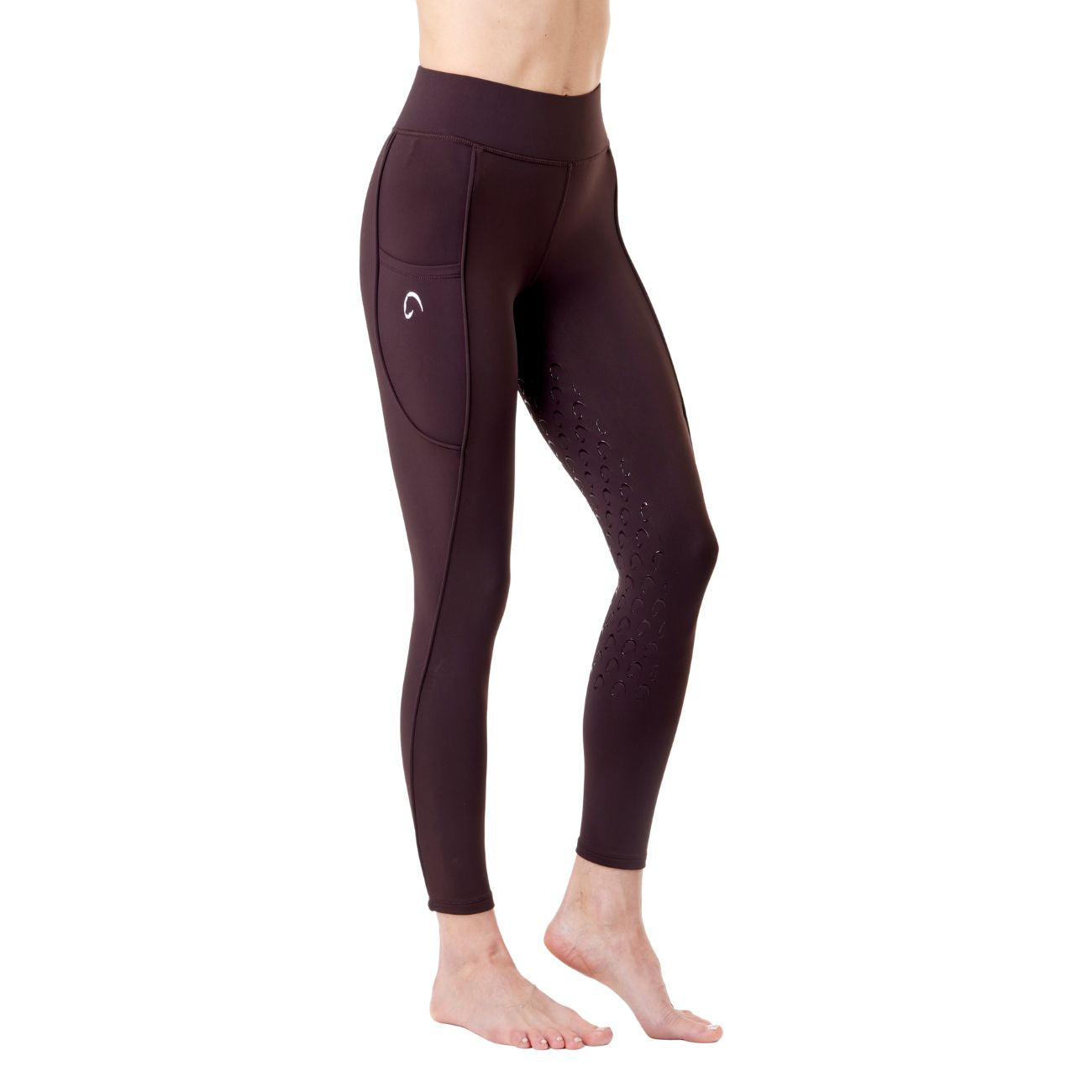 MASCHERONI SELLERIA Leggings Donna Full Grip Mascheroni Marrone 30MA-LEGGINGS BROWN 