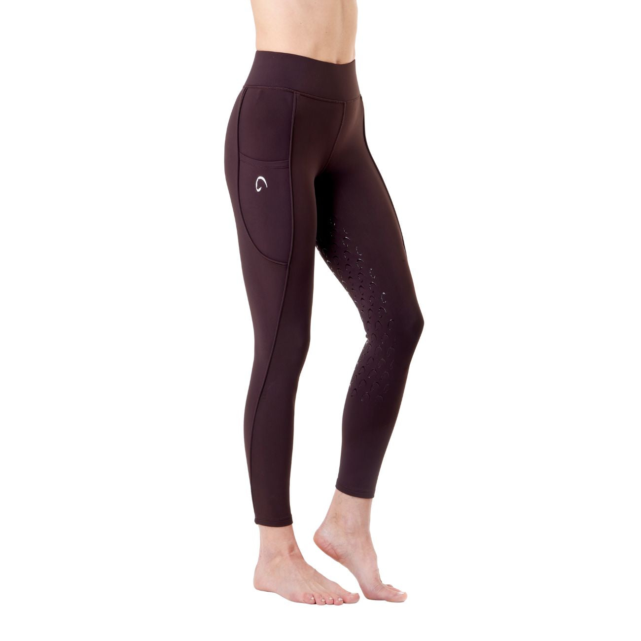 MASCHERONI SELLERIA Leggings Donna Full Grip Mascheroni Marrone 30MA-LEGGINGS BROWN 