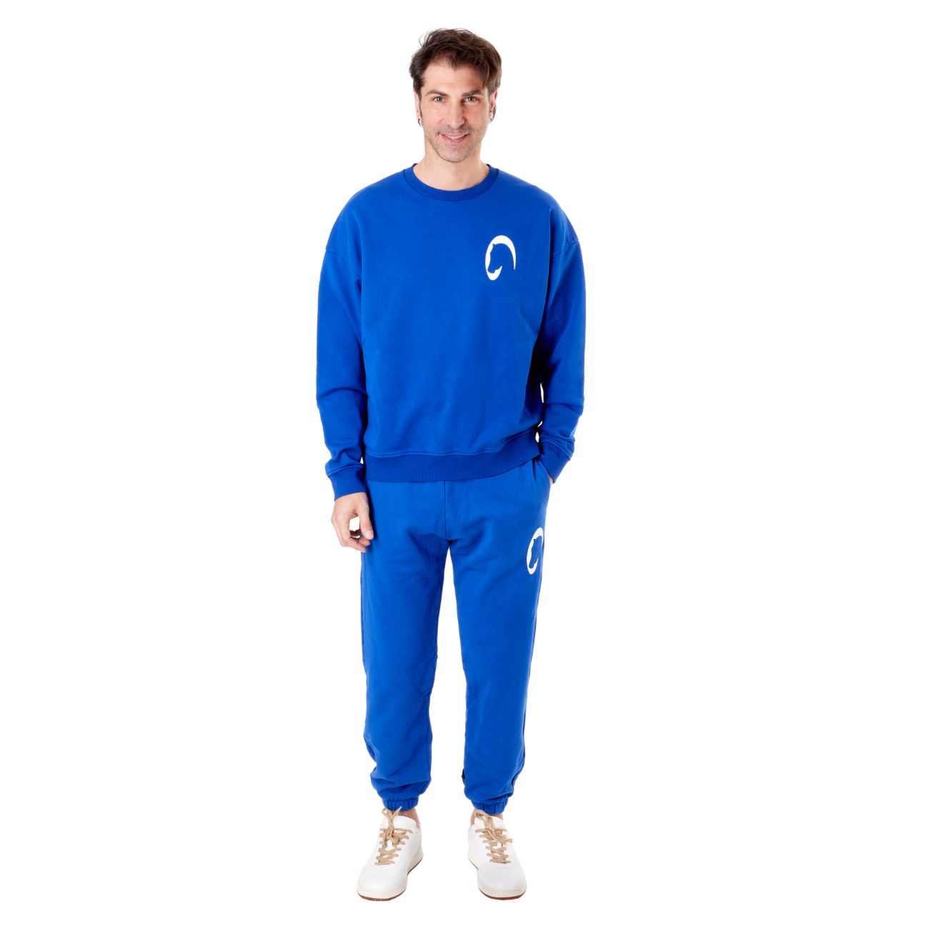 MASCHERONI SELLERIA Felpa Uomo Mascheroni Blu MASCHERONI-FELPA BLUETTE 