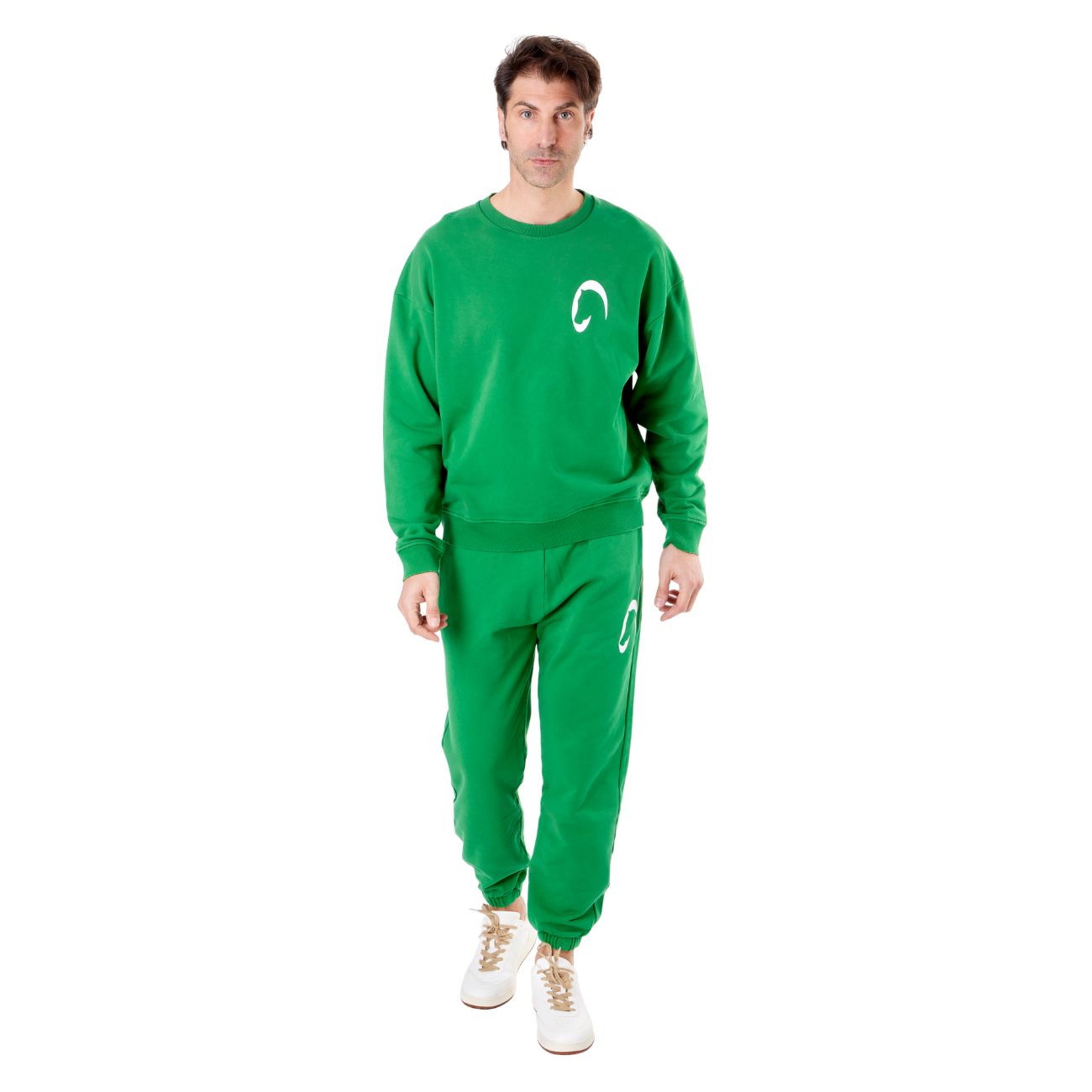 MASCHERONI SELLERIA Felpa Uomo Mascheroni Verde MASCHERONI-FELPA VERDE 