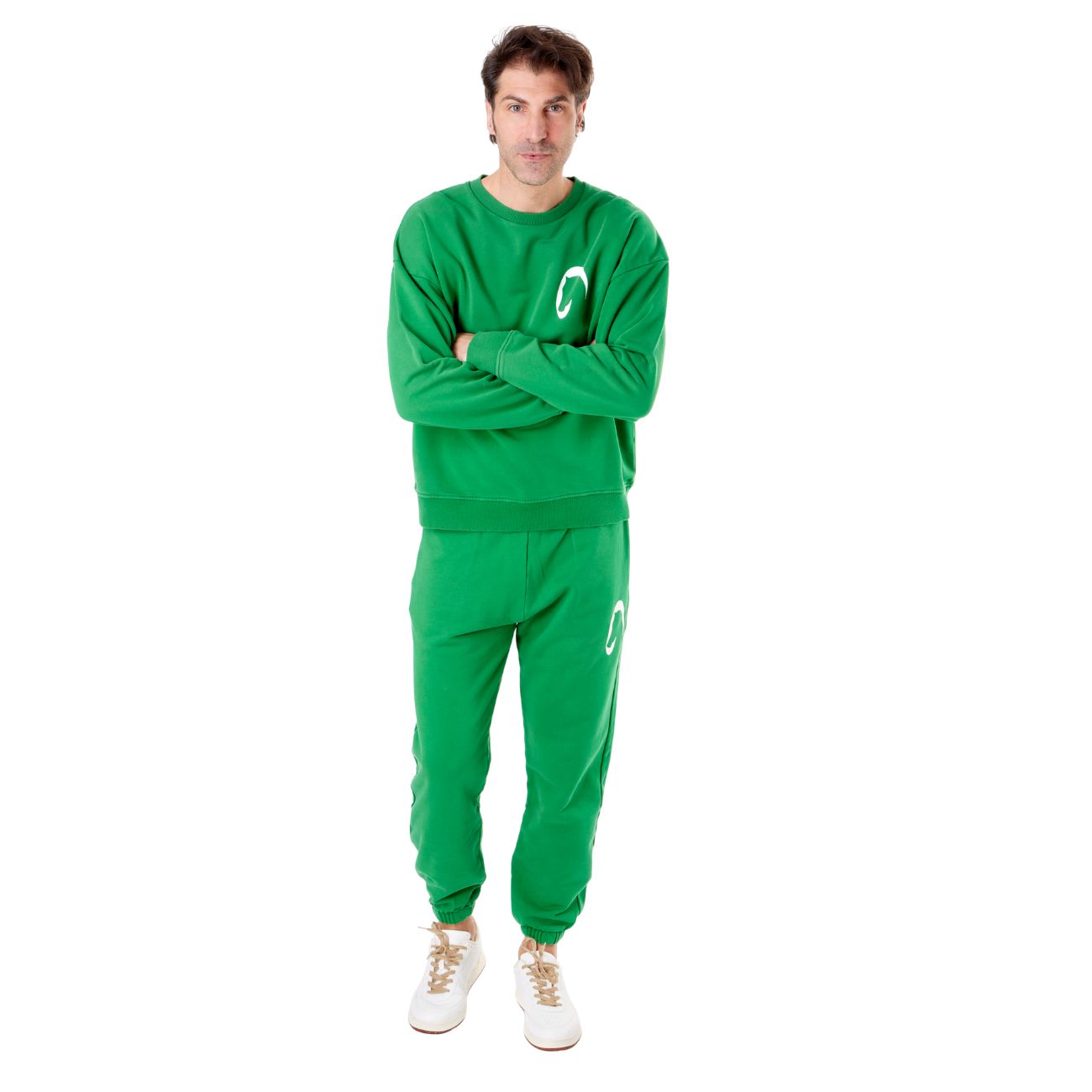 MASCHERONI SELLERIA Felpa Uomo Mascheroni Verde MASCHERONI-FELPA VERDE 