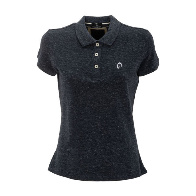 MASCHERONI SELLERIA Polo Vintage Da Donna Mascheroni Blu MASCHERONI-KV2207 NIGHTBLUEHEATHER 