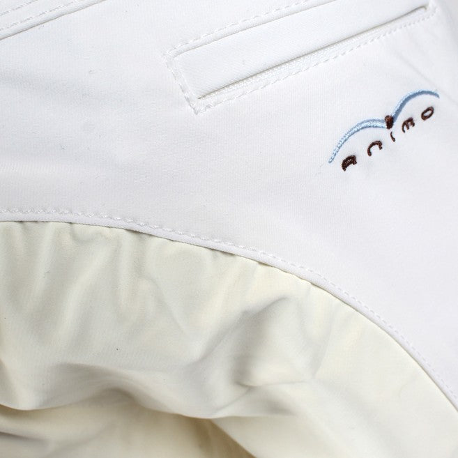 ANIMO ANIMO Bianco Pantaloni Da Equitazione 09AMNATURAL BIANCO 