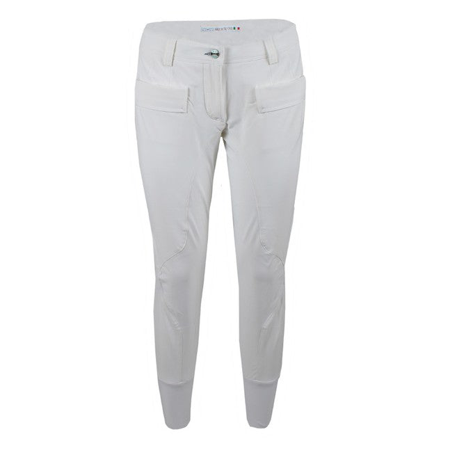ANIMO ANIMO Bianco Pantaloni Da Equitazione 09AMNEUTRO BIANCO 