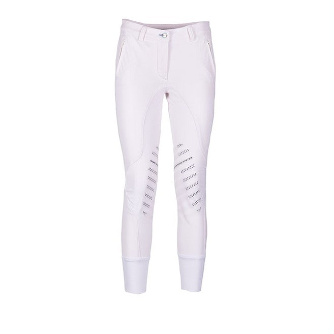 ANIMO ANIMO Nat 02 Bianco Pantaloni Da Equitazione 09AMNAT 02BIANCO. 