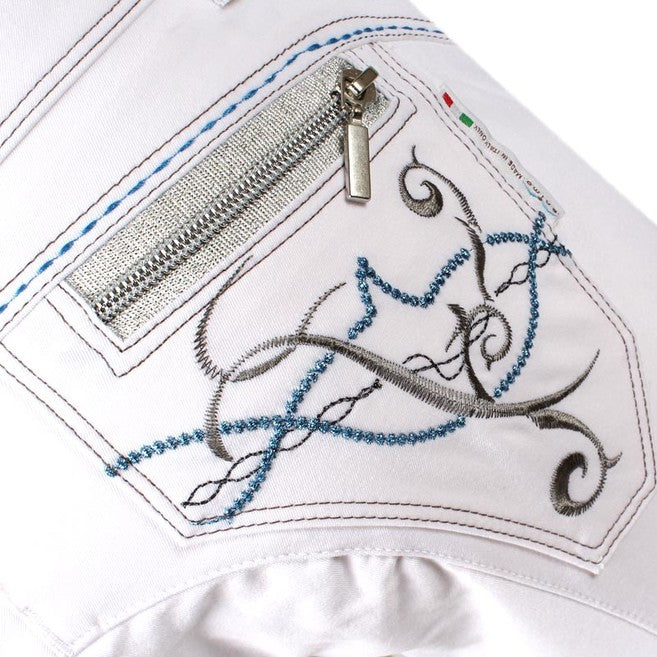 ANIMO ANIMO Nellaria Animo 02 Bianco Pantaloni Da Equitazione 11AMNELLARIA 02BIANCO. 