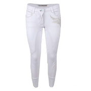 ANIMO ANIMO Nik 02 Bianco Pantaloni Da Equitazione 11AMNIKS/L 02BIANCO. 