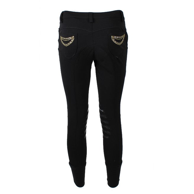 ANIMO ANIMO N25 Nero Pantaloni Da Equitazione 13AMN25 01NERO 