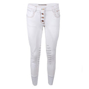 ANIMO ANIMO Nervine Animo 02 Bianco Pantaloni Da Equitazione 13AMNERVINE 02BIANCO. 