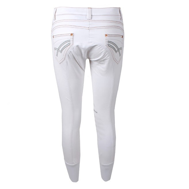 ANIMO ANIMO Nervine Animo 02 Bianco Pantaloni Da Equitazione 13AMNERVINE 02BIANCO. 