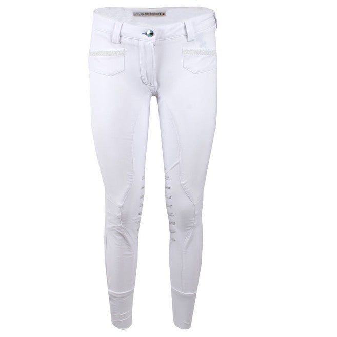 ANIMO ANIMO Nest Animo 02 Bianco Pantaloni Da Equitazione 13AMNEST 02BIANCO. 
