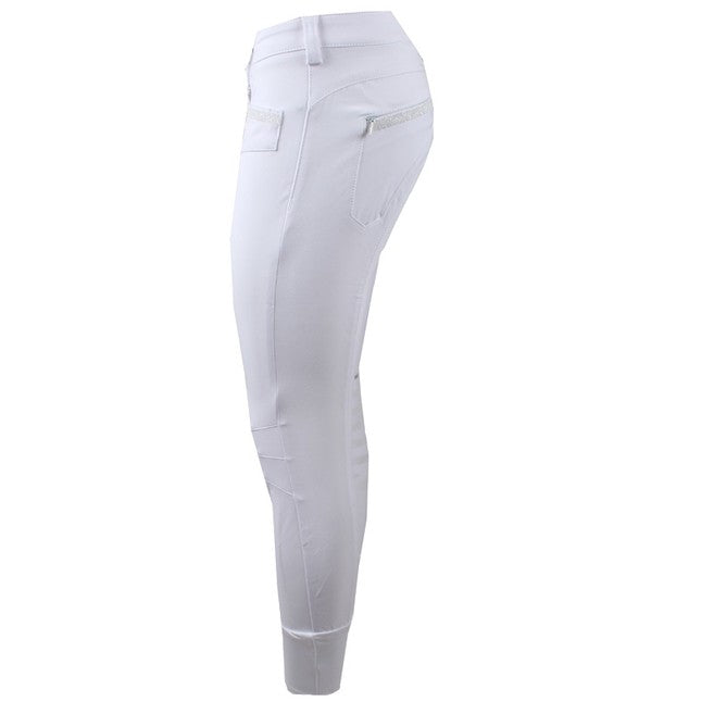 ANIMO ANIMO Nest Animo 02 Bianco Pantaloni Da Equitazione 13AMNEST 02BIANCO. 