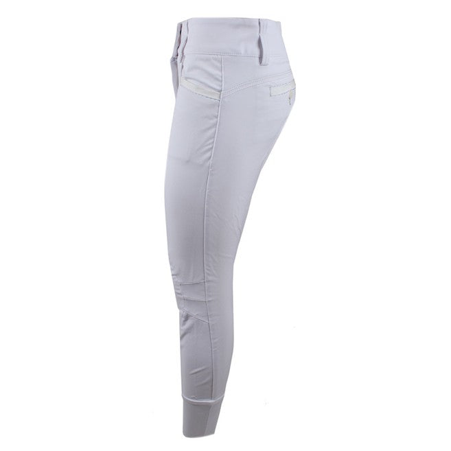 ANIMO ANIMO Nisotta 02 Bianco Pantaloni Da Equitazione 13AMNISOTTA 02BIANCO. 