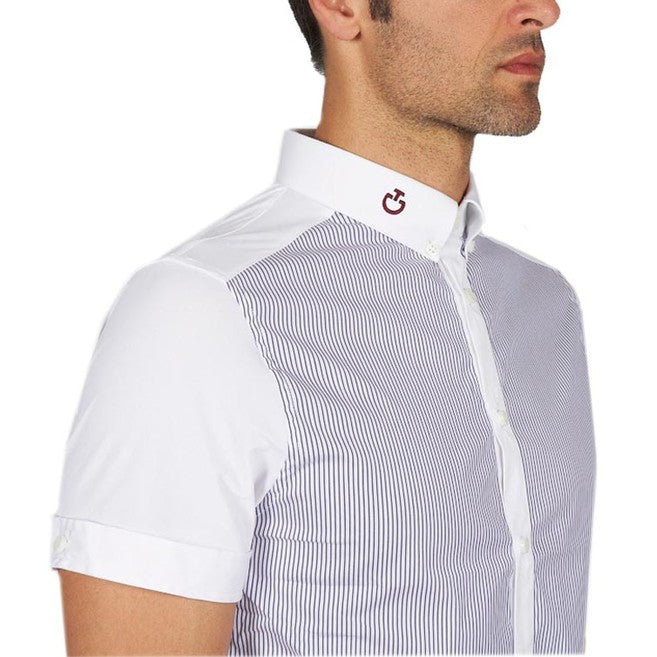 CAVALLERIA TOSCANA Cavalleria Toscana Camicie Da Concorso 13CTCAU017PR004R162BIA/AZ Multicolor 13CTCAU017PR004 R162BIA/AZ 