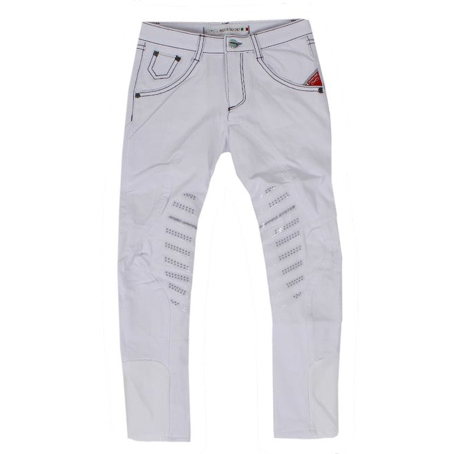 ANIMO ANIMO Bianco Pantaloni Da Equitazione 16AMMINI 02BIANCO 
