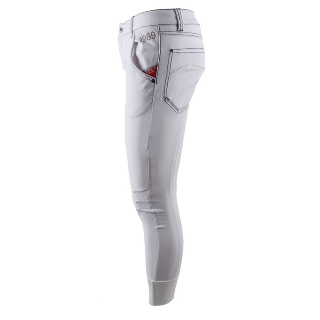 ANIMO ANIMO Bianco Pantaloni Da Equitazione 16AMMISTER 02BIANCO 