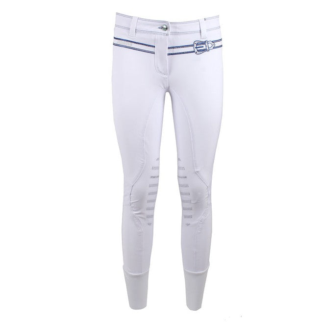 ANIMO ANIMO Bianco Pantaloni Da Equitazione 16AMNABABBO V1BIANCO 