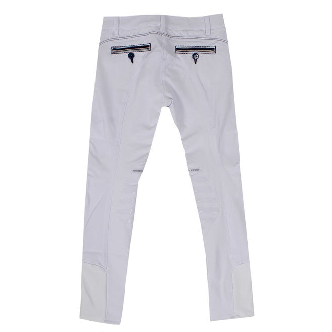 ANIMO ANIMO Bianco Pantaloni Da Equitazione 16AMNGAIA/15 V43/BIAN 