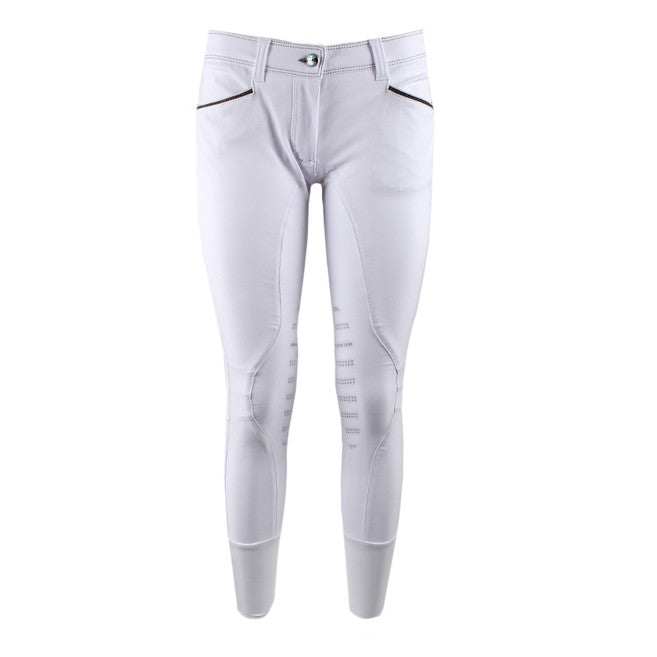 ANIMO ANIMO Bianco Pantaloni Da Equitazione 16AMNIDIA 02BIANCO 