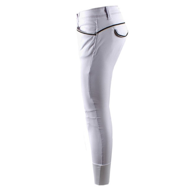 ANIMO ANIMO Bianco Pantaloni Da Equitazione 16AMNIDIA 02BIANCO 