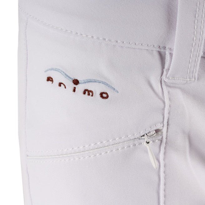 ANIMO ANIMO Nmarty Animo Bianco Pantaloni Da Equitazione 16AMNMARTY 02BIANCO 