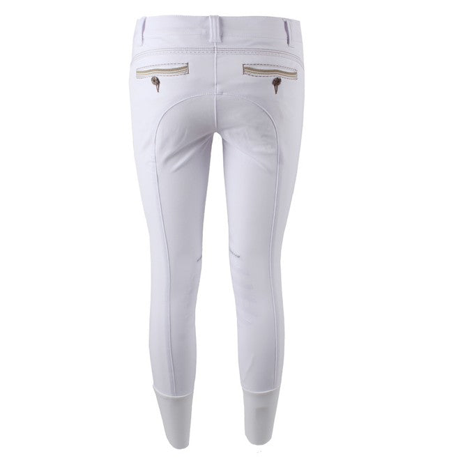 ANIMO ANIMO Bianco Beige Pantaloni Da Equitazione 16AMNOLIMIT/15 V40/BIBEI 