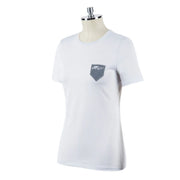 ANNA SCARPATI T-SHIRT DONNA FELLET 30AS-FELLET BIANCO 