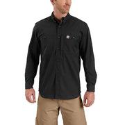 CARHARTT Carhartt Rugged Professional Long-Sleeve Shirt Black camicia canvas 30CA-102538 BLACK 