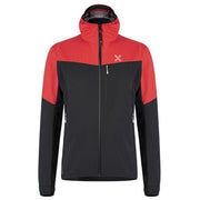 MONTURA MONTURA Air Active Hoody Jacket 9018 NERO POWER RED softshell ibrida antivento GORE-TEX Active MJAW36X 9018 NERO POWER RED 
