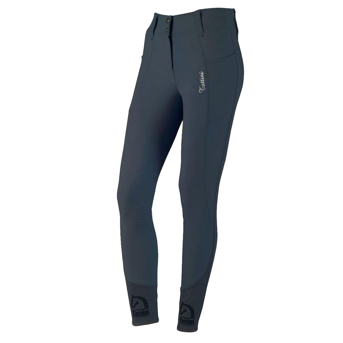 TATTINI PANTALONI DONNA GRIP AL GINOCCHIO SALICE 30TA-0215999 BLU 
