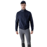 EQUILINE FELPA UOMO FULL ZIP EGAR 32EQ-ES024PR09517 002BLU 