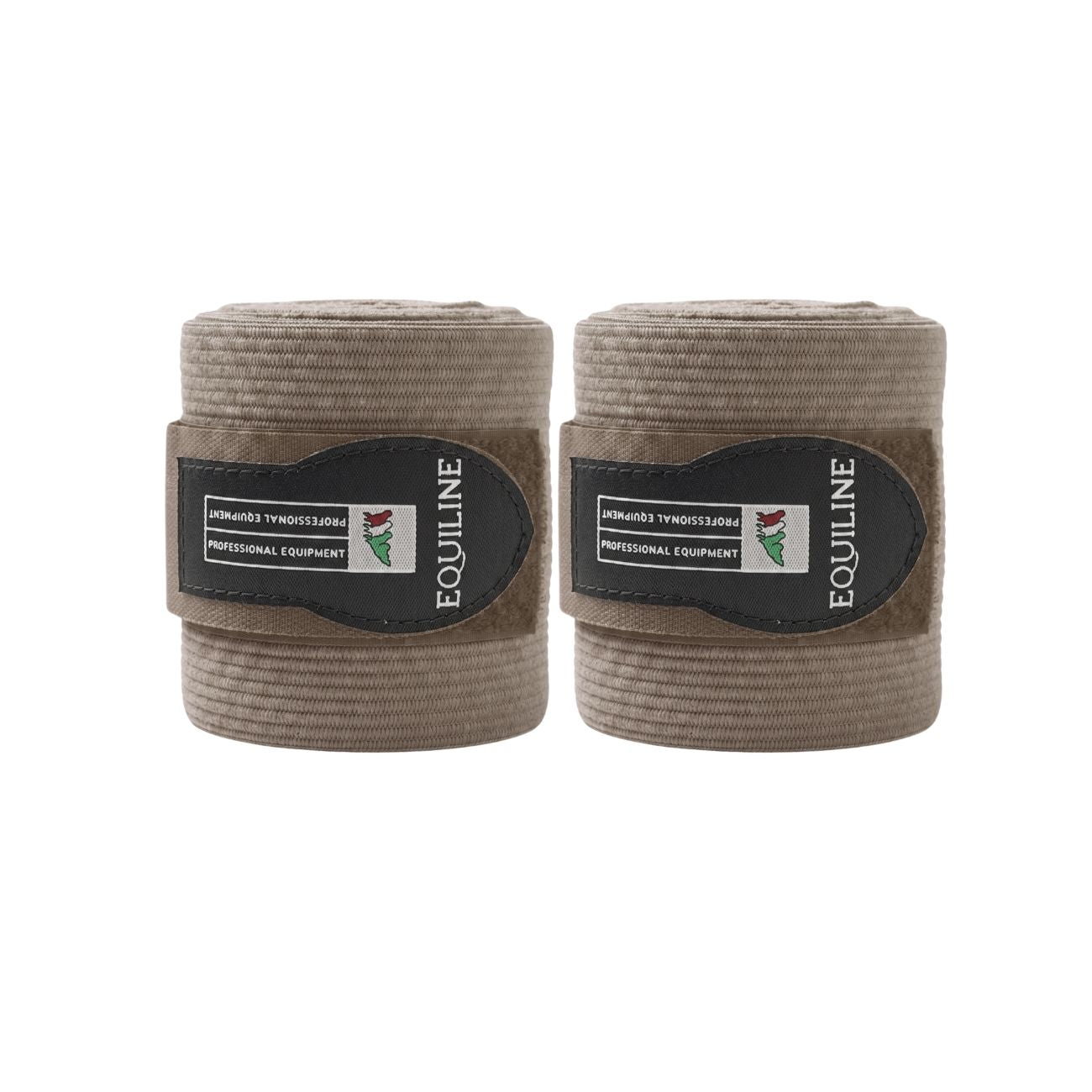 EQUILINE Set Di 2 Fasce Da Lavoro Con Elastico Sabbia PM-EQ-121MD00063 046SABBIA 
