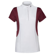 EQUILINE Polo Da Concorso Donna Veronica PM-EQ-192MH00756 009BORDEAUX 