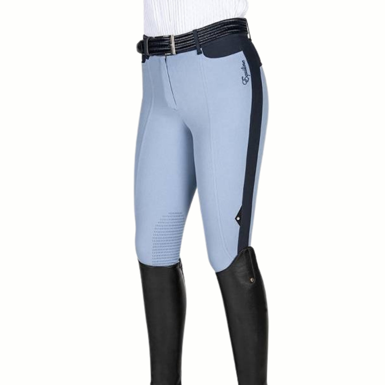 EQUILINE Pantalone Donna Asia PM-EQ-194MN08794 004AZZURRO 