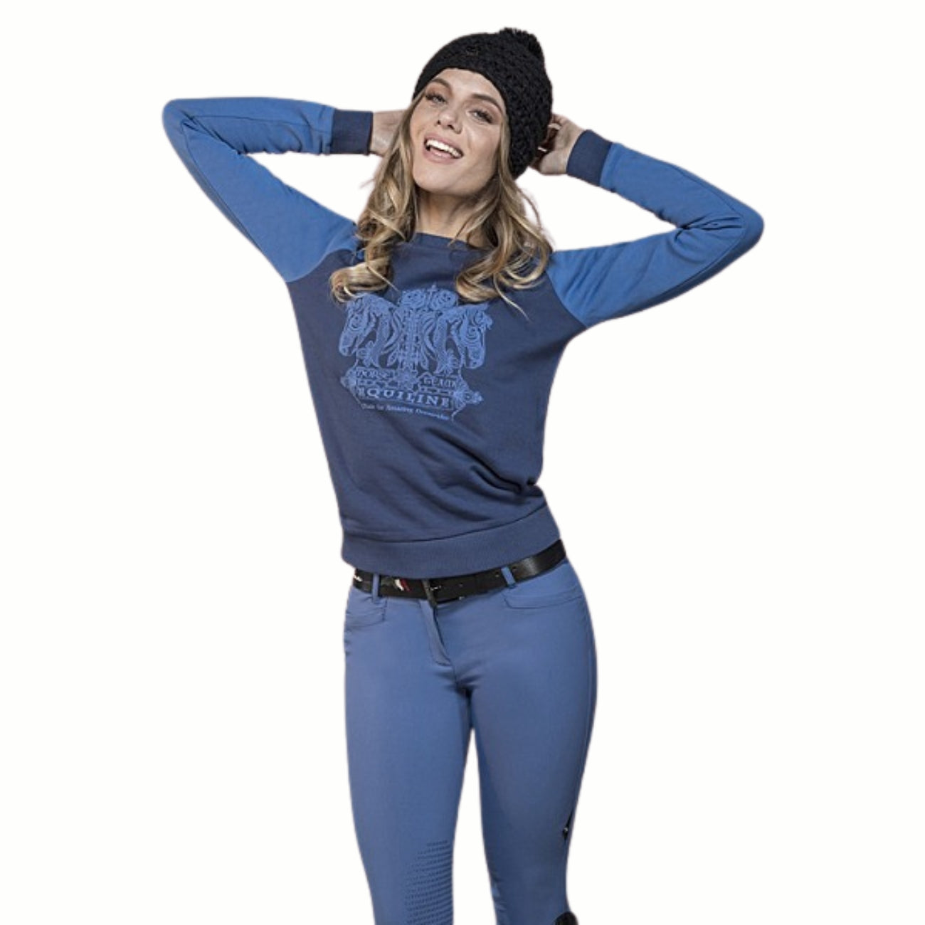 EQUILINE Felpa Donna Lara PM-EQ-C82MR09693 530CROWN 