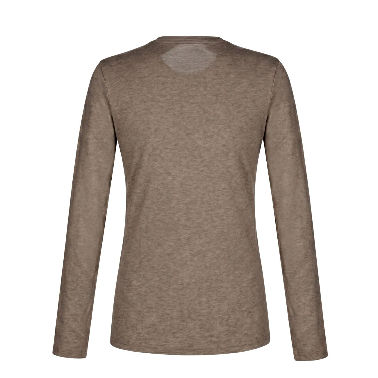 EQUILINE T-shirt Donna A Manica Lunga PM-EQ-C92MH00764 005BEIGE 