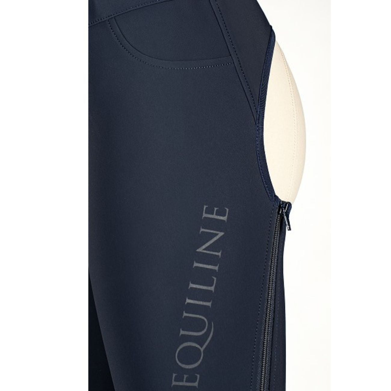 EQUILINE Pantalone Chaps Con Grip Al Ginocchio Dalia PM-EQ-C92MN08806 002BLU 