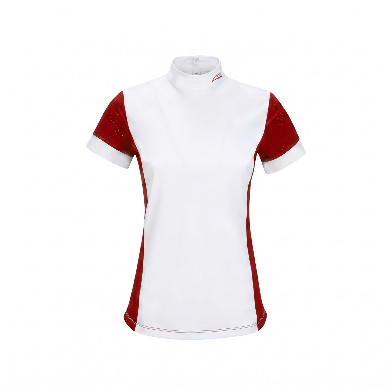 EQUILINE Polo Donna Da Concorso Heather PM-EQ-C94MH00747 167ROSSO FUOCO 