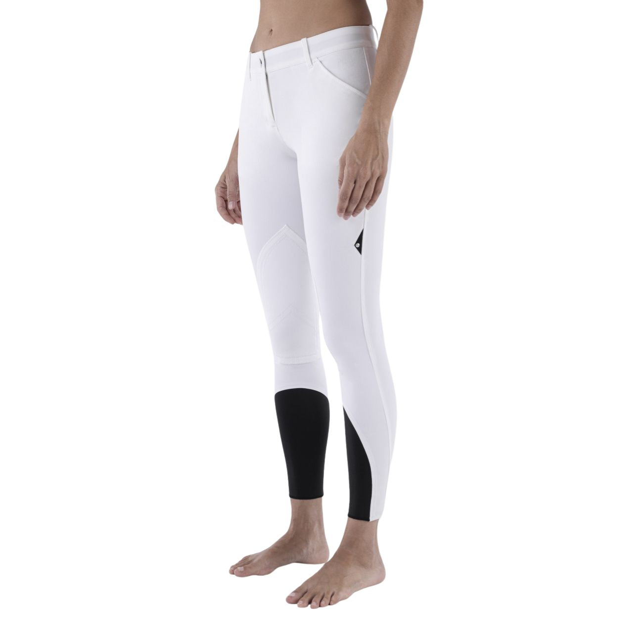EQUILINE Pantalone Donna Boston Bianco PM-EQ-C94MN08663 001BIANCO 