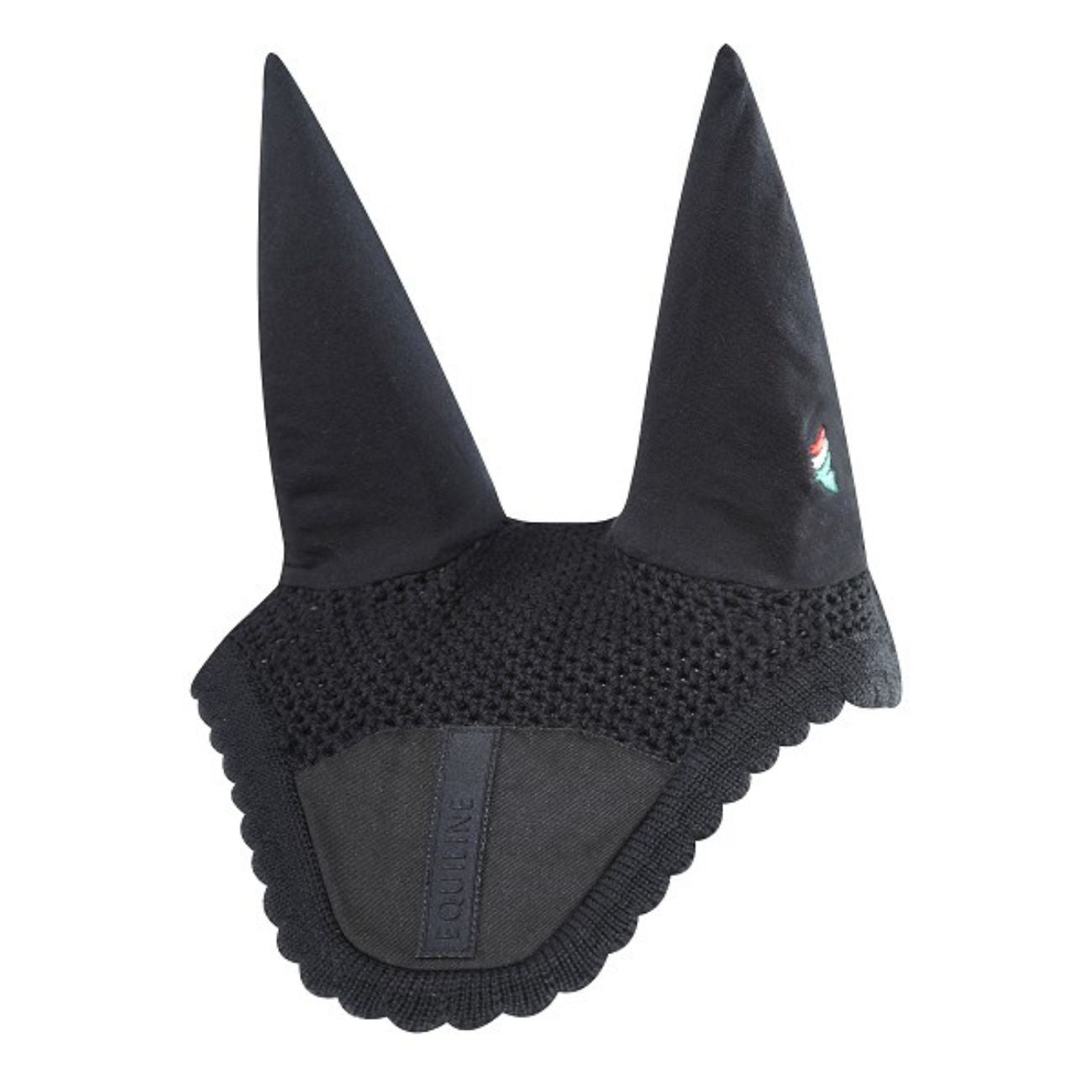 EQUILINE Cuffietta Antimosche Con Logo PM-EQ-E11173 006BLACK 