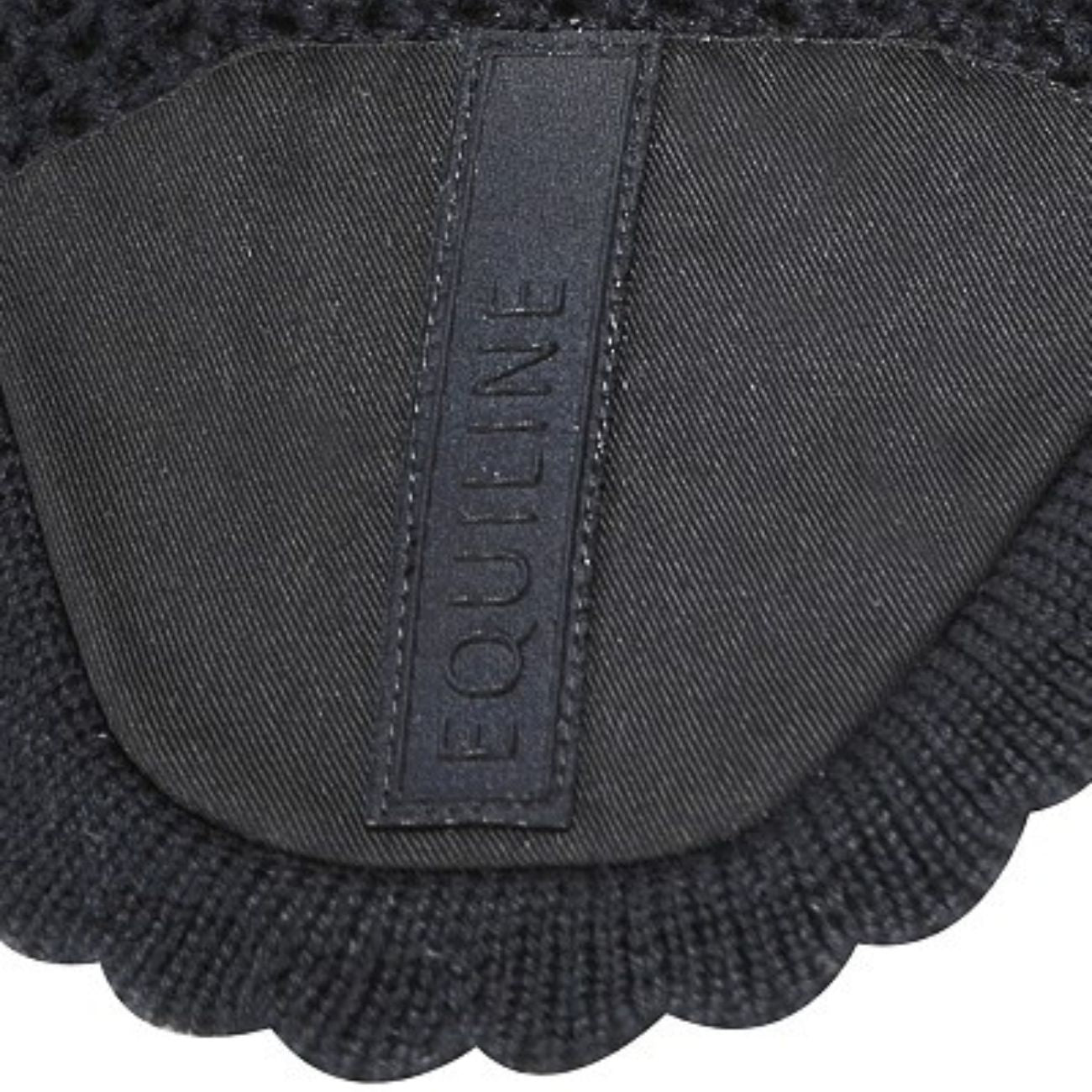 EQUILINE Cuffietta Antimosche Con Logo PM-EQ-E11173 006BLACK 