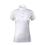 EQUILINE Polo Donna Da Concorso A Manica Corta PM-EQ-H00809 001WHITE 