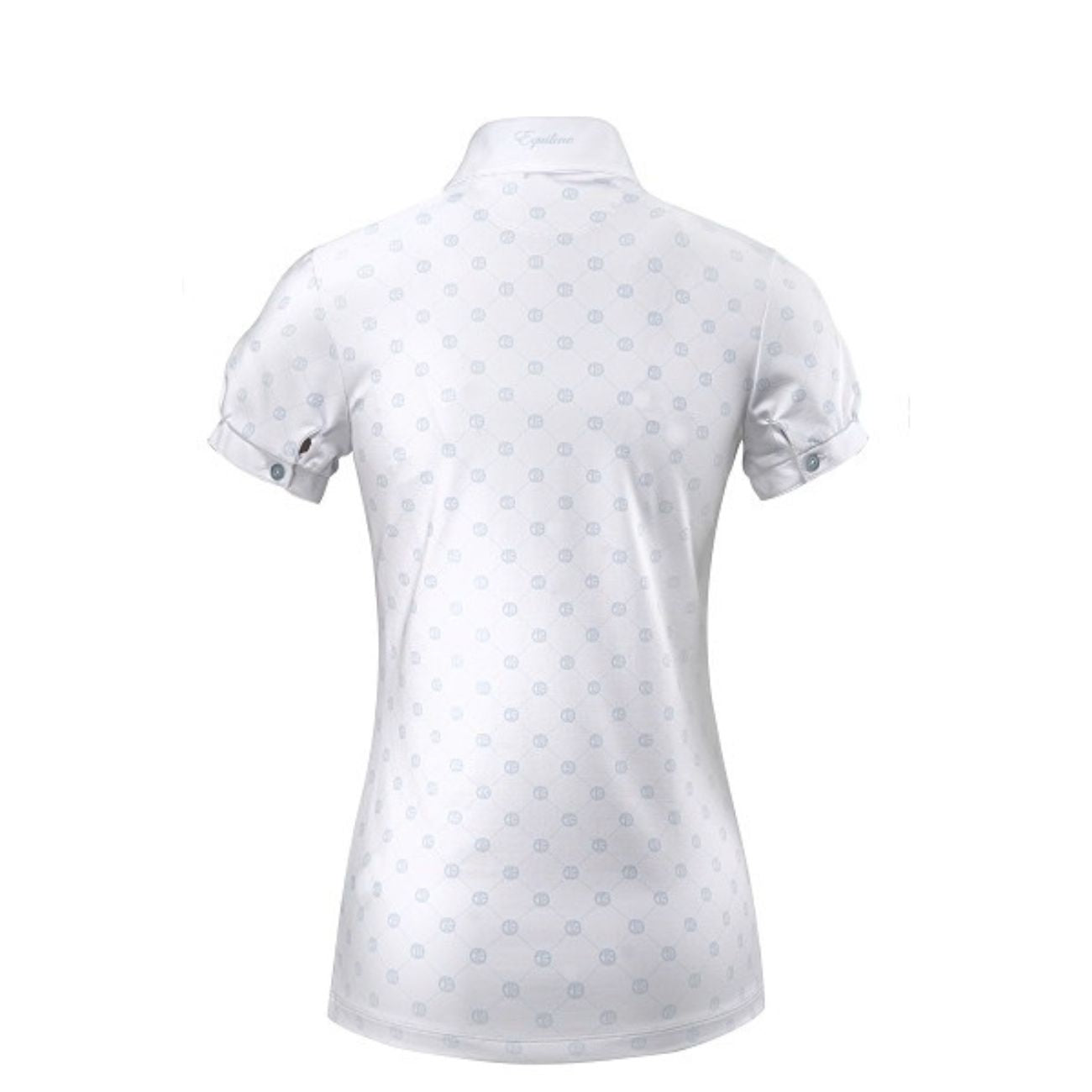 EQUILINE Polo Donna Da Concorso A Manica Corta PM-EQ-H00809 001WHITE 