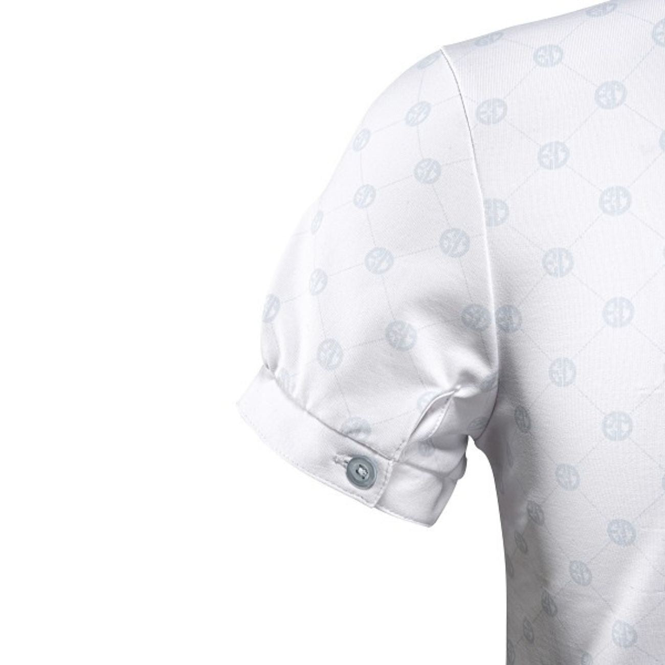 EQUILINE Polo Donna Da Concorso A Manica Corta PM-EQ-H00809 001WHITE 