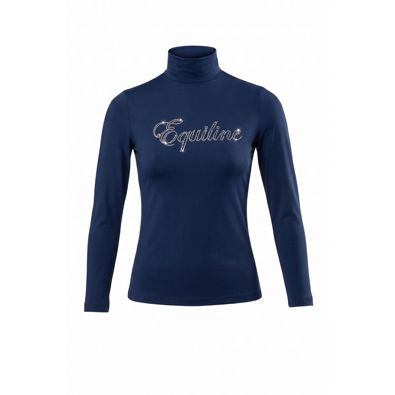 EQUILINE Maglia Dolcevita Bambina PM-EQ-H05017 002NAVY 