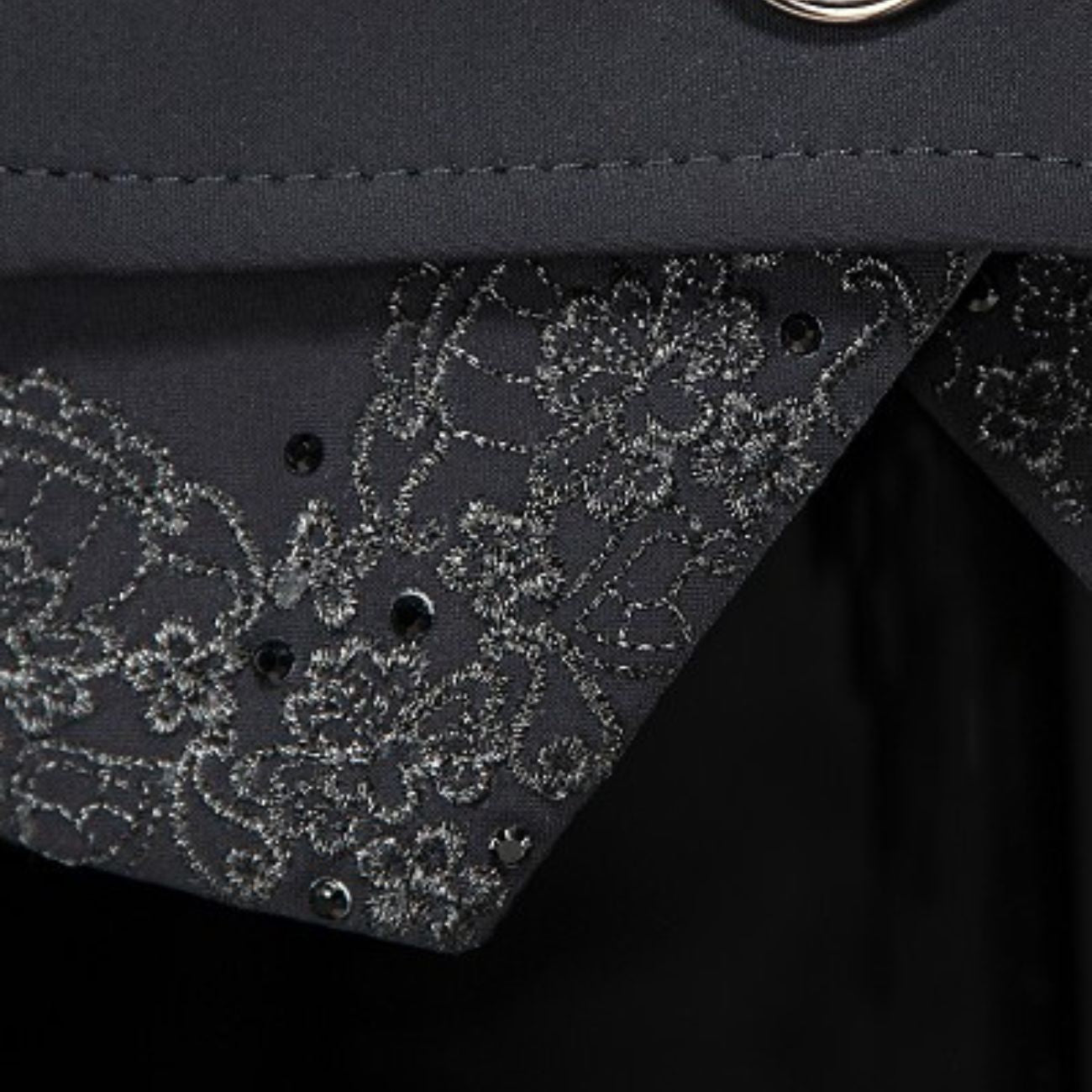 EQUILINE Frac Donna Da Concorso Con Ricami E Strass PM-EQ-M00463 006BLACK 