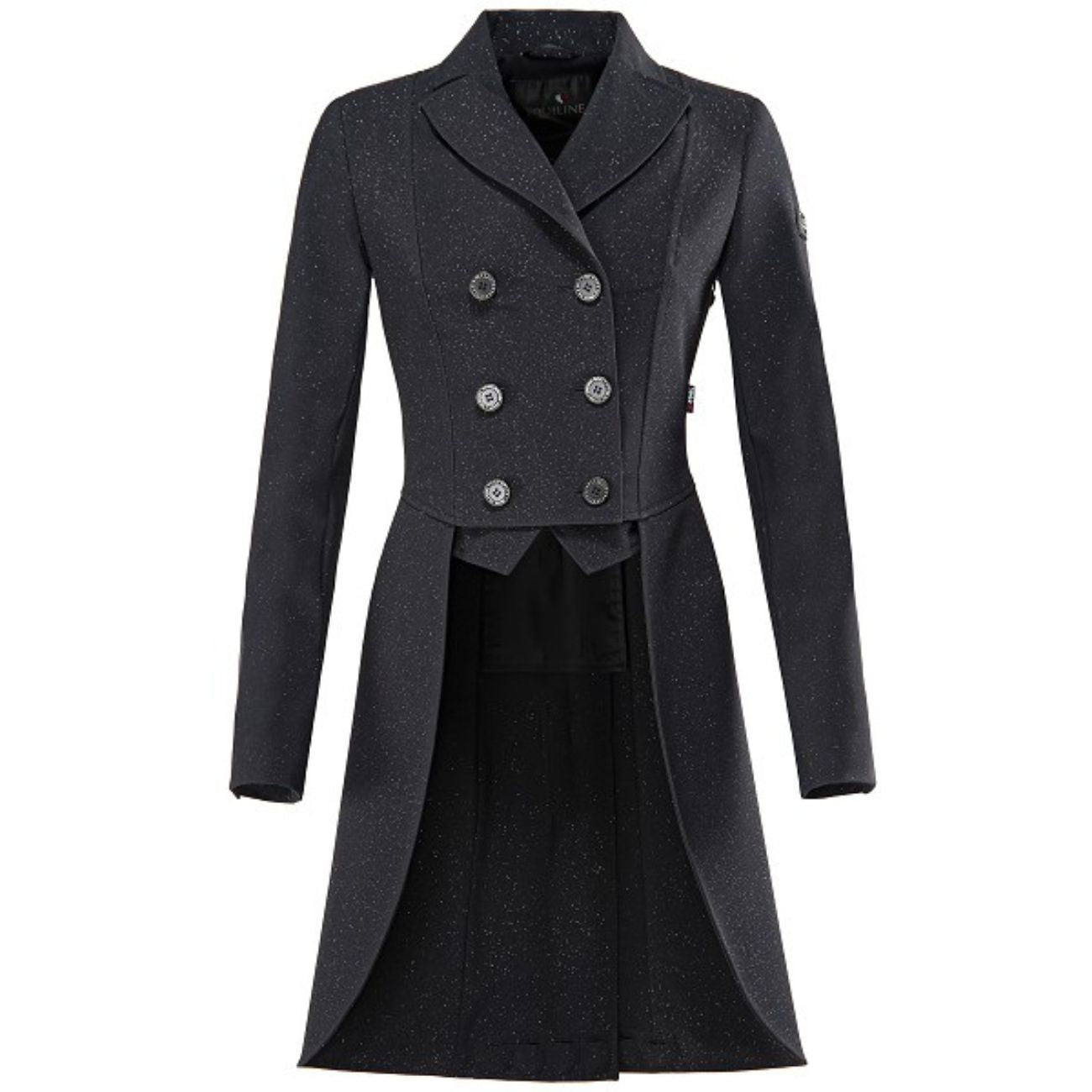 EQUILINE Frac Da Concorso Donna Con Glitter PM-EQ-M00466 G006NERO LUREX 